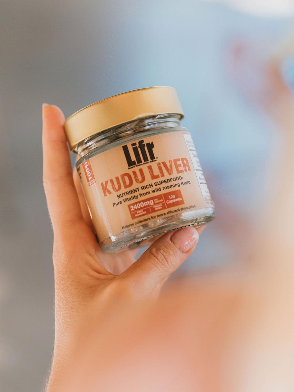 Kudu Liver Capsules - 120 Capsules (30 Servings)